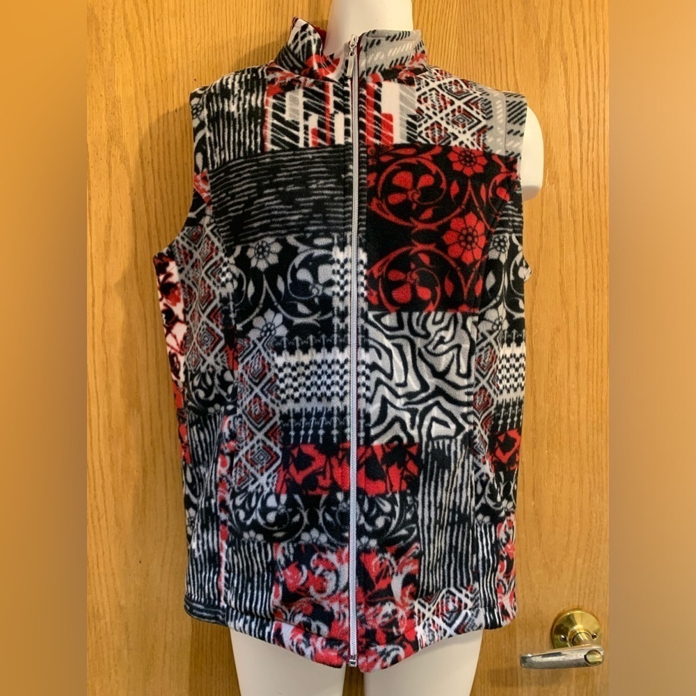 Northern reflections vintage winter vest size small